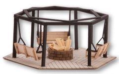 NOC14369 - Accessoire pour Diorama - Barbecue avec balançoires