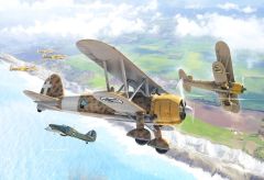 ITA1437 - Maquette à assembler et à peindre – Fiat CR.42 Falco