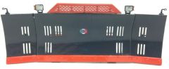 AGM03 - Lame LT400 de couleurs Noire et rouge Fabrication artisanale