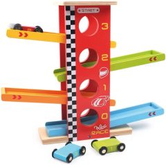 VIL1508 - Jouet en Bois – Cascade de voitures