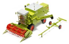 USK30012 - CLAAS Dominator 85 avec cabine barre de coupe déclipsable et remorque de transport