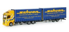 HER154154 - Camion porteur avec remorque SCHUON - SCANIA R Highline 4x2