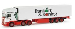 HER154680 - Camion avec remorque frigorifique JAN DE WAAL - SCANIA R Topline 6x2