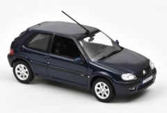NOREV155158 - Voiture de 2000 couleur bleue – CITROEN saxo