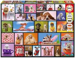 EDU15518 - Puzzle d'animaux moments partagés – 1000 Pièces
