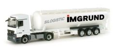 HER156028 - Camion avec remorque Silo IMGRUND - MERCEDES Actros LH08 4x2