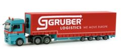 HER156103 - Camion avec remorque surbaissée GRUBER - MAN TGX XLX 6x2