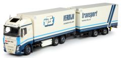 TEK67095 - Camion porteur VOLVA FH04 GB XL avec remorque VERDIJK 2 essieux