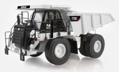 TON30002/02 - CATERPILLAR 775G dumper minier couleur blanc