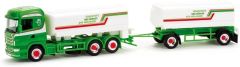 HER158053 - Porteur citerne SCANIA R avec remorque sur dolly  URS BUHLER
