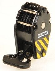 YCC212-1 - Crochet noir et jaune 5 poulies 108 tonnes LIEBHERR