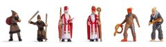NOC15929 - Figurines st Nicolas et le père Fouettard