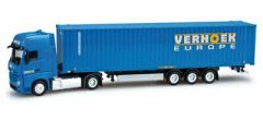 HER159388 - Camion avec remorque porte container MERCEDES Actros Giga de l'entreprise  VERHOEK