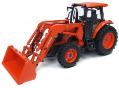 Tracteur KUBOTA M9960 équipé du chargeur LA1354