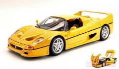 BUR16004GE - Voiture de couleur jaune – FERRARI F50
