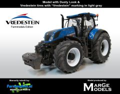 MAR1607/02 - Tracteur NEW HOLLAND T7.315 HD  VREDESTEIN version sale