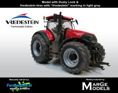 MAR1608/02 - Tracteur CASE IH OPTUM 300 CVX  VREDESTEIN Version sale