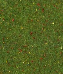 HEK30921 - Décor pour diorama - Tapis d'herbe 75x100cm - prairie fleurie