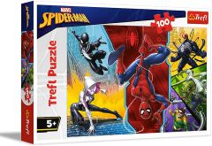 TRF16347 - Puzzle MARVEL Spider-Man à l'envers – 100 Pièces