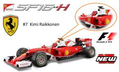 BUR16802-7 - Formule 1 N°7 K.Raikkonen – FERRARI SF16 H