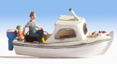 Figurines et accessoires - Barque de pêche