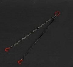 YCC312-R - Elingue de levage rouge avec 2 brins de 10cm