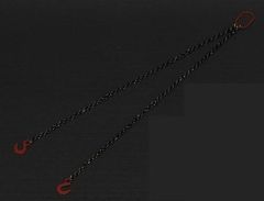 YCC317-R - Elingue de levage rouge avec brins de 16cm