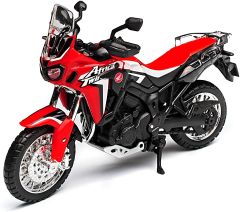 MST16910 - Moto de couleur rouge et noire – HONDA African twin