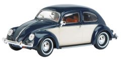 SCH7735 - Voiture VOLKSWAGEN beetle Bleu et Beige