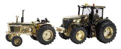 BRI43029 - Coffret de 2 John Deere un 7280R et un 4020 "Edition GOLD"