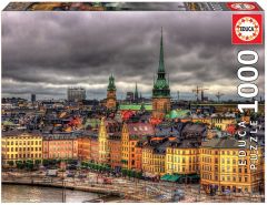 EDU17664 - Puzzle de la vue de Stockholm en Suède – 1000 Pièces