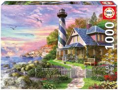 EDU17740 - Puzzle du Phare de Rock Baby – 1000 Pièces