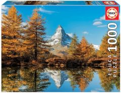 EDU17973 - Puzzle du Mont cervin en Automne – 1000 Pièces