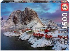 EDU17976 - Puzzle de l'île d'Lofoten en Norvège – 1500 Pièces