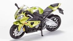 MST18-BMWGR - moto de couleur verte et noire – BMW S1000 RR