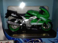 MST18-KAWZX9RGR - Moto de couleur verte - KAWASAKI Ninja ZX-9R