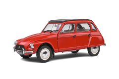 SOL1800307 - Voiture de 1968 couleur rouge – CITROEN Diane 6