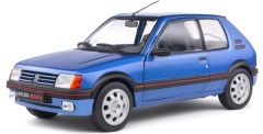 SOL1801708 - Voiture Couleur bleu miami de 1988 – PEUGEOT 205 GTI 1.9L MK1
