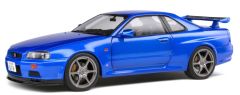 SOL1804301 - Voiture couleur bleue 1999 – NISSAN GTR R34