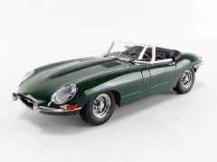 KKS180481 - Voiture cabriolet ouverte verte – JAGUAR E type