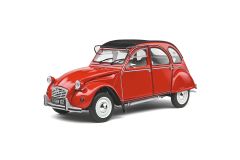 SOL1805016 - Voiture de 1982 couleur rouge – CITROEN 2CV