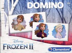 CLE18053 - Jeu à partir à de 4 ans – Domino La Reine des Neiges II