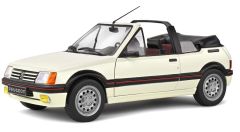 SOL1806202 - Voiture cabriolet couleur blanche de 1989 – PEUGEOT 205 CTI MK1