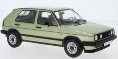 MOD18203 - Voiture de 1984 couleur verte claire – VW Golf II GTI