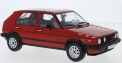 MOD18204 - Voiture de 1984 couleur rouge – VW Golf II GTD