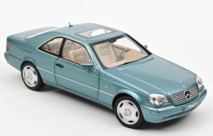 NOREV183448 - Voiture coupé de 1997 couleur bleu métallisé – MERCEDES CL600