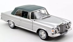 NOREV183761 - Voiture de 1969 couleur argent - MERCEDES  280 SE Cabriolet