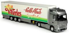 TEK67073 - Camion 4x2 MERCEDES actros giga space avec remorque frigorifique MERTES BELLE FLEURS 3 essieux