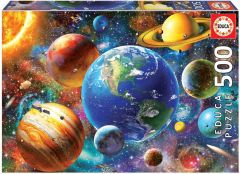 EDU18449 - Puzzle du système solaire – 500 Pièces