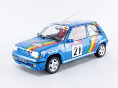 NOREV185217 - Voiture du Tour de Corse 1990 N°21 – RENAULT super cinq GT Turbo